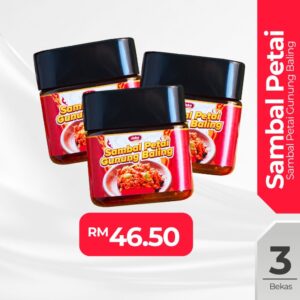 3 Botol Sambal Petai